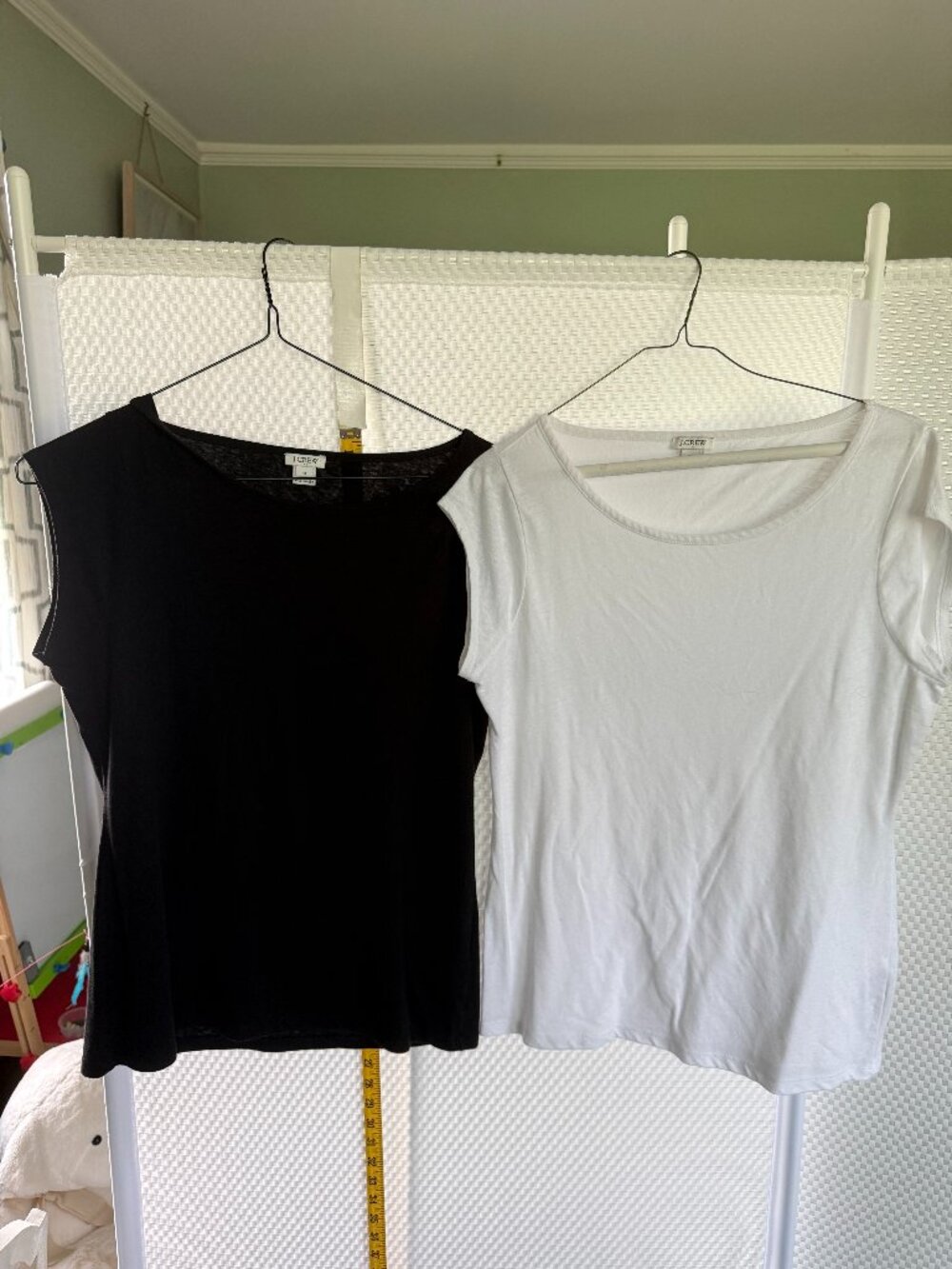 2 J.CREW LINEN BLEND TEES